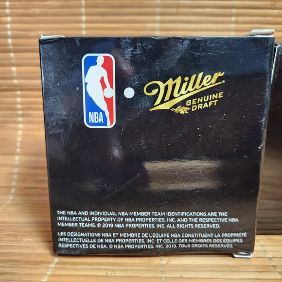 Miller Genuine Draft NBA Earbuds Black and Gold Lot of 2 Wired Coors Molson - Picture 4 of 6